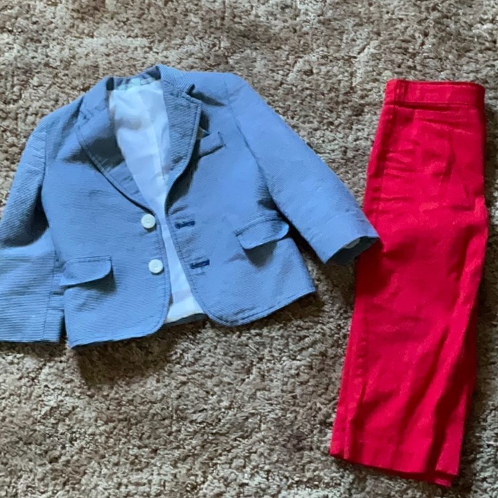 🔥 Take 50% OFF- Class Club 2pc Boy's Jacket/Pant- Size-3T